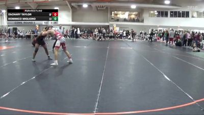 174 lbs Cons. Round 2 - Dominico Miglioro, Lourdes University vs Zachary Taylor, Findlay