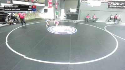 75 lbs Champ. Rd Of 16 - Matthew Hunt, Terminators Wrestling Club vs Kainoa Sheldahl, MTC - MANTANONA TRAINING CENTER