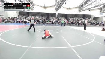 72-J lbs Consi Of 16 #2 - Max Moyer, The Hunt Wrestling Club vs Matteo Bodrog, Wrecking Crew Wrestling Academy