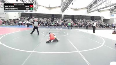 72-J lbs Consi Of 16 #2 - Max Moyer, The Hunt Wrestling Club vs Matteo Bodrog, Wrecking Crew Wrestling Academy