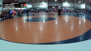 235 lbs 1st Place Match - Gabby Oregon, Archbold High School vs McKenna Hanes, Findlay High School