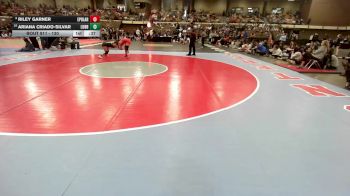 130 lbs 4th Place Match - Ariana Criado-Silvar, Lubbock vs Riley Garner, El Paso Bel Air
