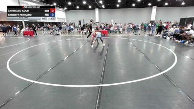 120 lbs Carmello Kolb, Ohio Gray vs Bennett Ferraro, Pennsylvania Blue