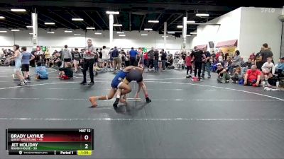 100 lbs Placement (4 Team) - Jet Holiday, Rough House vs Brady Layhue, Quest Wrestling