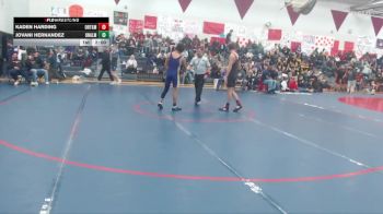 132 lbs Champ. Round 1 - Jovani Hernandez, Onalaska vs Kaden Harding, Orting