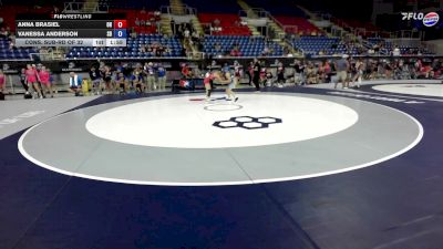 95 lbs Cons. Sub-rd Of 32 - Anna Brasiel, OH vs Vanessa Anderson, SD