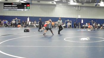 197 lbs Semifinal - Christian Curley, Bridgewater State vs Benjahmin Wilcox, Johnson & Wales (RI)