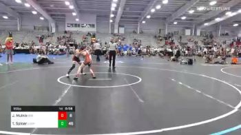 95 lbs Prelims - Jack Mulnix, Team Bro Elem vs Tyson Spicer, Ohio Rampage