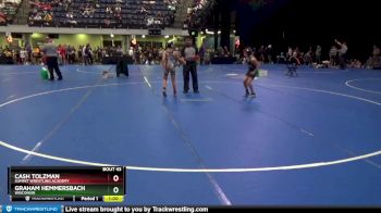 90 lbs Semifinal - Cash Tolzman, Summit Wrestling Academy vs Graham Hemmersbach, Wisconsin