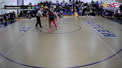 155 lbs Quarterfinal - Trinity Webster, Hickory Hs vs Kadence Merigo, Canon McMillan