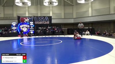 14U Boys - 96 lbs Cons. Round 4 - Aden DiGiovanni, Team Donahoe Wrestling Club vs Porter McCormick, Michigan Matcat Wrestling Club