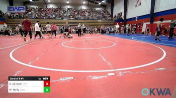 61-64 lbs Consi Of 8 #1 - Andrew Johnson, Pitbull Wrestling Academy vs Matthew Holly, Glenpool Warriors