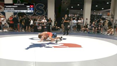 65 kg Champ. Rd Of 64 - Jaxsen Bailey, Curby 3 Style Wrestling Club vs Shane Degl, Empire Wrestling Academy