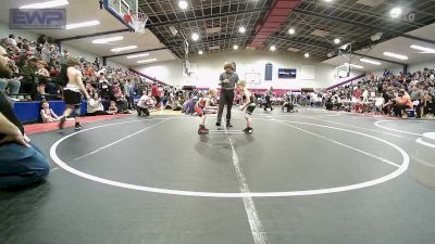 52 lbs Round Of 16 - Greyson Comstock, Broken Arrow Wrestling Club vs Karter White, Collinsville Cardinal Youth Wrestling