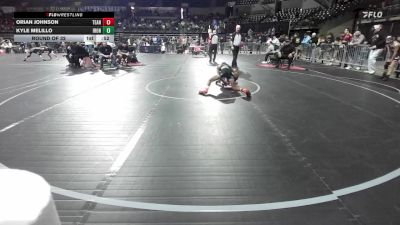 90 lbs Round Of 32 - Orian Johnson, Teaneck Wrestling vs Kyle Melillo, Iron Horse