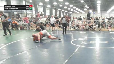 170 lbs Rr Rnd 1 - Steel Myers, Whitted Trained National Dual Team - HSB vs Seth Cossentine, Team Shutt Whittaker - HSB