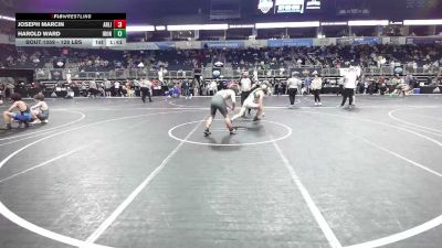 128 lbs Rr Rnd 3 - Joseph Marcin, Arlington WC vs Harold Ward, Iron Knights