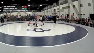 139 lbs Round 1 (6 Team) - Beckett Spiegeland, Ruthless Wrestling Club vs William Scruggs, Indiana Outlaws