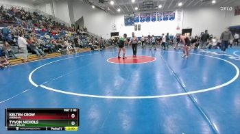 165 lbs Quarterfinal - Tyvon Nichols, Kelly Walsh vs Kelten Crow, Sheridan