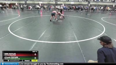 160 lbs Semifinal - Ethan Fischer, Pinnacle Wrestling Club vs Dirk Boyles, DC Elite Wrestling