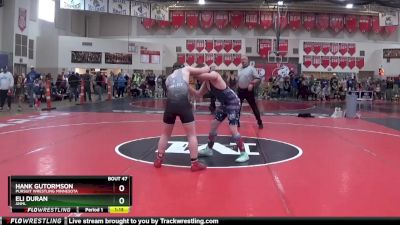 155 lbs Semifinal - Hank Gutormson, Pursuit Wrestling Minnesota vs Eli Duran, ANML