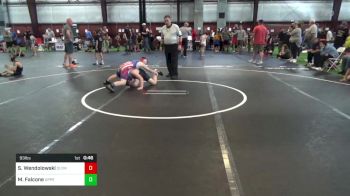 93 lbs Consi Of 4 - Shane Wendolowski, Olympic vs Matthew Falcone, Upper Merion