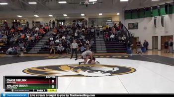 184 lbs Cons. Round 3 - Chase Mielnik, Maryland vs William Edgar, Little Rock