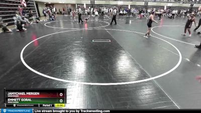 120 lbs 1st Place Match - JaMychael Mergen, Wisconsin vs Emmett Goral, Wisconsin