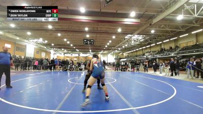 175 lbs Consi Of 8 #2 - Owen Norlavong, Mt. Pleasant vs Zion Taylor, Central Falls/Blackstone Valley Prep