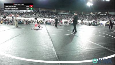105 lbs Round Of 32 - Camden Lloyd, Port City vs Dekoty Howard, Keystone Kids Wrestling Club