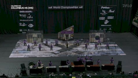 Columbus HS (MS) "Columbus MS" at 2026 WGI Percussion/Winds World Championships