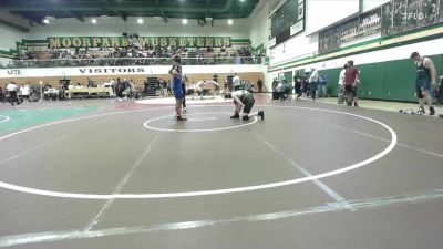 190 lbs Champ. Round 2 - Gilberto Peralta, Beaumont vs Matthew Caldwell, Mira Costa