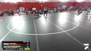 61-61 lbs Round 2 - Bredell Mitchell, Wisconsin vs Emiliano Xavier Ramos, Kenosha Wrestling Academy