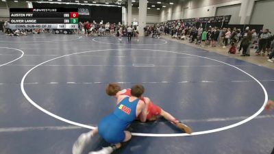 120 lbs Cons. Sub-rd Of 32 - Austen Fry, Ubasa Wrestling Academy vs Oliver Lange, Sebolt Wrestling Academy