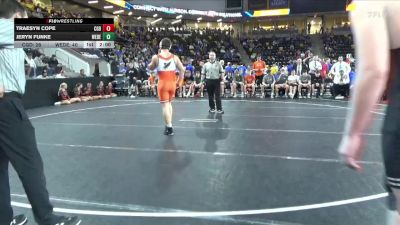 215 lbs Semis - Traesyn Cope, Clarion-Goldfield-Dows vs Jeryn Funke, West Delaware, Manchester