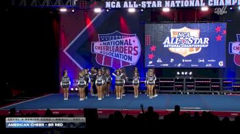 American Cheer - Sr Red [2026 L4 Senior Coed - Small Day 1] 2026 NCA All-Star National Championship