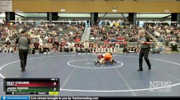 165 lbs Semifinals (8 Team) - Jason Osgood, Blackwell vs Riley O`Rourke, Sperry