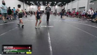 80 lbs Placement (4 Team) - Paxton Hoffman, Full Circle vs Zoey Myers, Missouri Outlaws