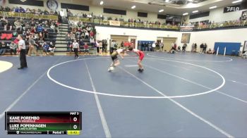126 lbs Cons. Round 2 - Kane Porembo, Baldwin-Woodville vs Luke Popenhagen, Turtle Lake/Clayton