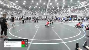 98 lbs Quarterfinal - Nick DiFrancescantonio, Edge Wrestling vs Charlie De Sena, NE Hammer Shack
