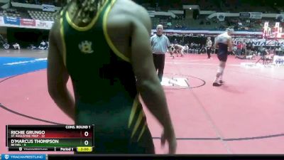 144 lbs Semis & 1st Wrestleback (8 Team) - D`marcus Thompson, Bethel vs Richie Grungo, St. Augustine Prep