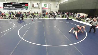 Junior Boys - 175 lbs Cons. Round 5 - Samuel Golden, Missouri vs Eli Larson, Alber Athletics Wrestling Club