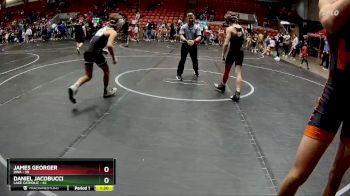 100 lbs Round 1 - James Georger, DWA vs Daniel Jacobucci, Lake Catholic
