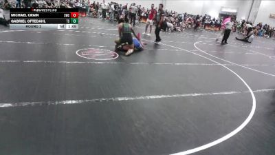 160 lbs Round 2 - Gabriel Oftedahl, Team Snapdown vs Michael Crain, Seymour Wrestling Club