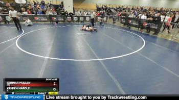 152 lbs Quarterfinal - Kayden Marolf, IL vs Gunnar Mullen, MN