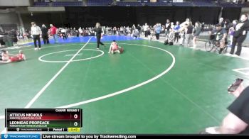 62 lbs Champ. Round 1 - Atticus Nichols, Shelton Wrestling Club vs Leonidas Propeack, FordDynastyWrestlingClub