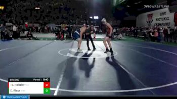 3A 285 lbs Cons. Round 3 - Brody Holaday, Fruitland vs Donald Riess, Bonners Ferry