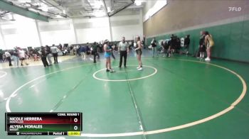 170 lbs Cons. Round 1 - Nicole Herrera, Montclair vs Alyssa Morales, Basset