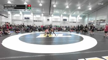 75 lbs Round Robin 2 - Braxton Hollis, Indiana Outlaws - MS vs Liko Garrett, Revival Black - MS