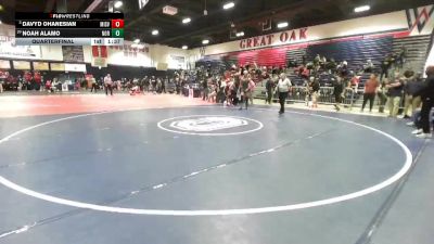 150 lbs Quarterfinal - Davyd Ohanesian, Mission Viejo vs Noah Alamo, Northview